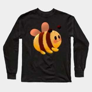 Watercolor Bumblebee Lovely Long Sleeve T-Shirt